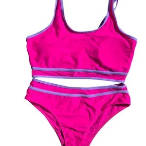 Vibrant Pink Bikini Set